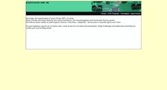Desktop Screenshot of elektronik-web.de